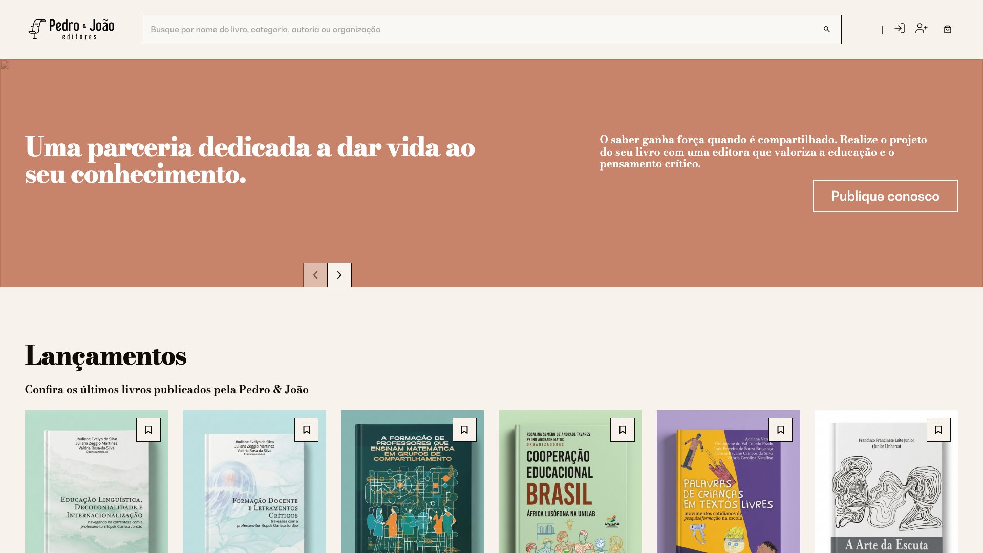 Automated preview of Pedro & João Editores [2026]